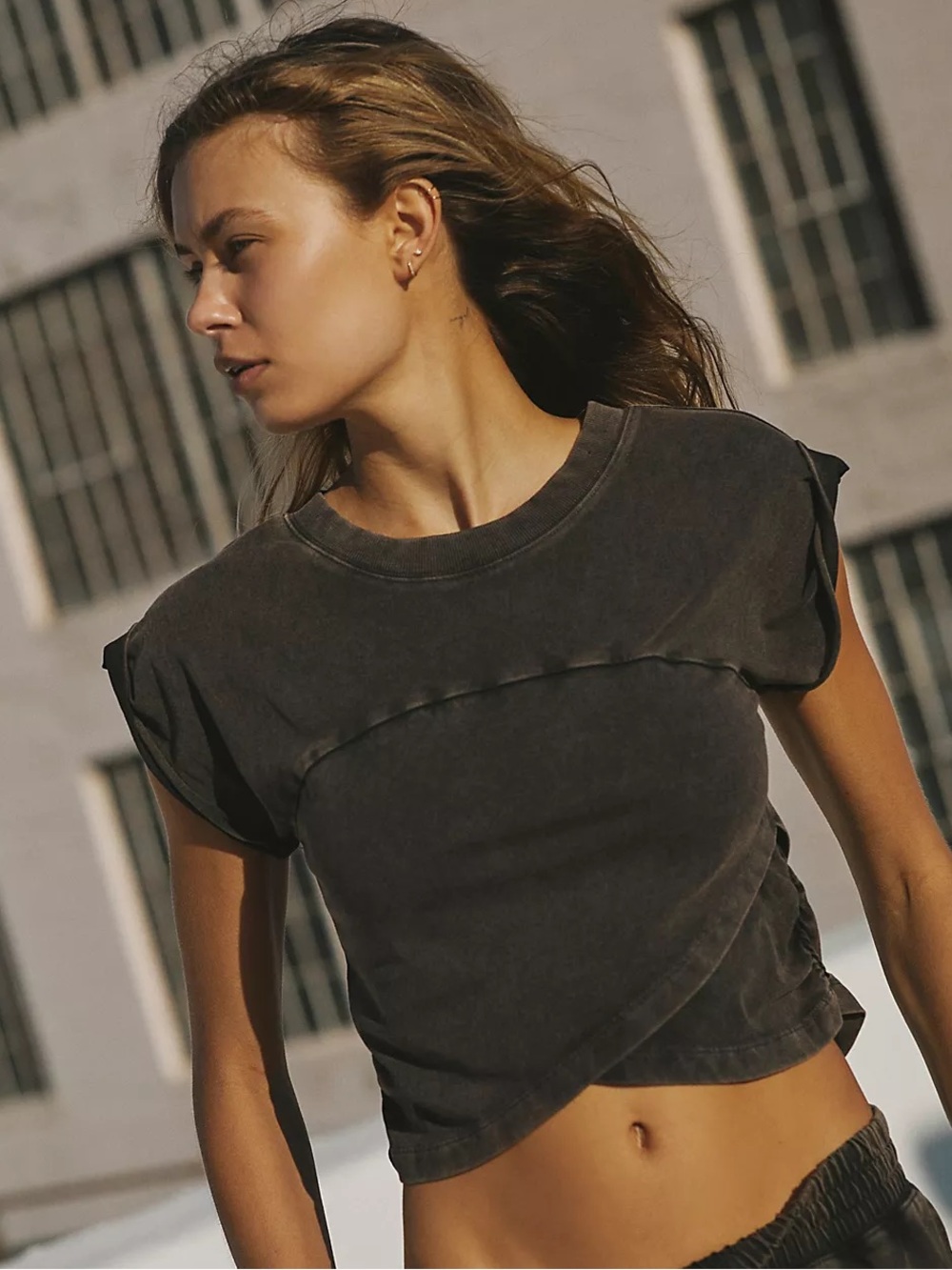 Free People Hot Shot Crossover Top